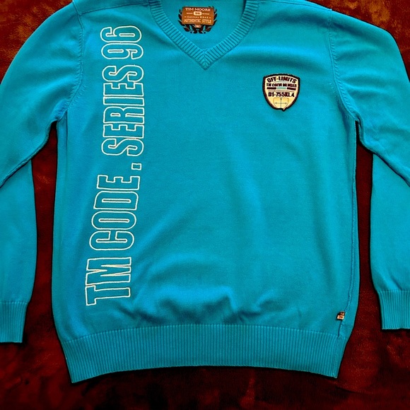 Tim Moore V-neck sweater pullover - Picture 5 of 5